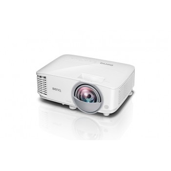 (Reacondicionado) Benq MW826ST, 3400 lúmenes ANSI, DLP, WXGA (1280x800), 20000 1, 16 10, 1524 - 3048 mm (60 - 120")