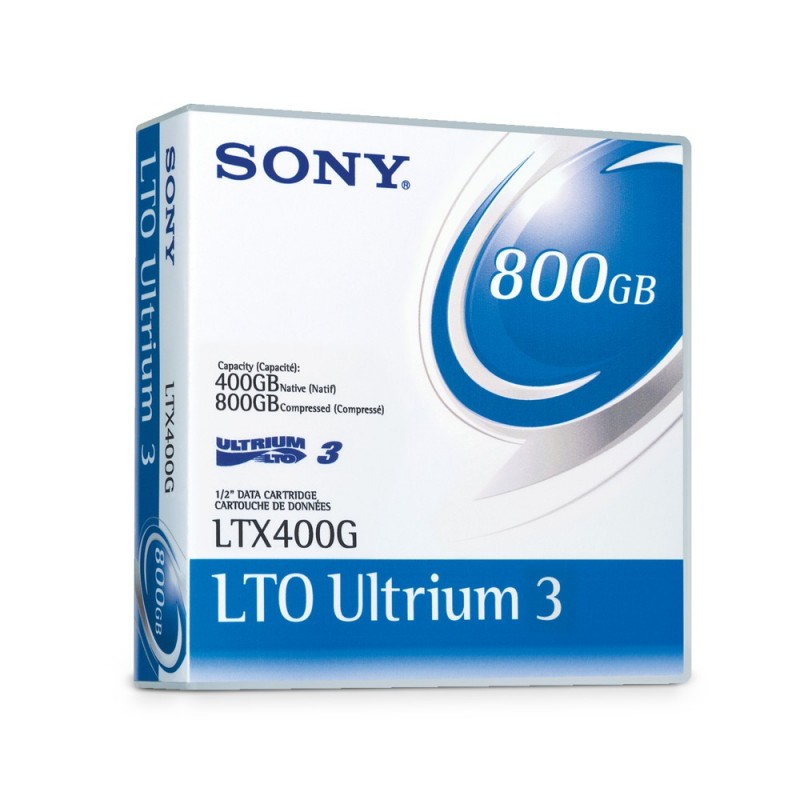 Sony 20LTX400GLP, LTO, 800 GB, LTO3, 80 MB s, 160  20LTX400GNLP