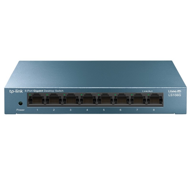 TP-LINK LS108G switch No administrado Gigabit Ethernet (10 100 1000) Azul