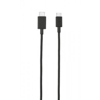 CABLE USB TIPO C MACHO a USB 2.0 TRUST URBAN REVOLT CONECTORES TIPO C Y MICROUSB 1 METRO - NEGRO 21316