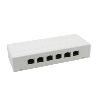 MCL BM-CAT5EB 6 CAT5E FTP SURFACE MOUNTED BOX ACCS