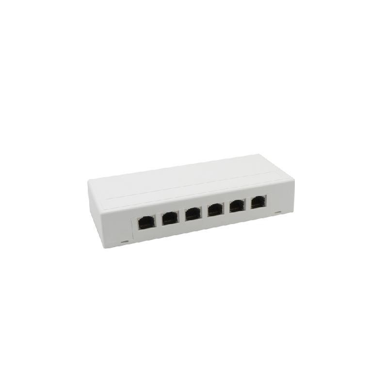 MCL BM-CAT5EB 6 CAT5E FTP SURFACE MOUNTED BOX ACCS