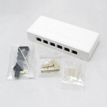 MCL BM-CAT5EB 6 CAT5E FTP SURFACE MOUNTED BOX ACCS