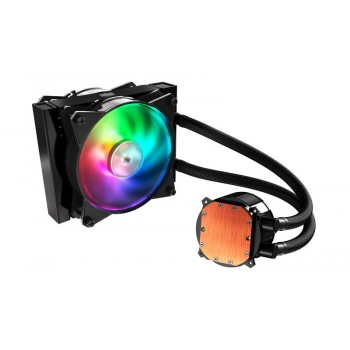 Cooler Master MASTERLIQUID ML120R RGB, 12 V, Aluminio, Multi, Negro, 1,09 kg, 15,7 cm MLX-D12M-A20PC-R1