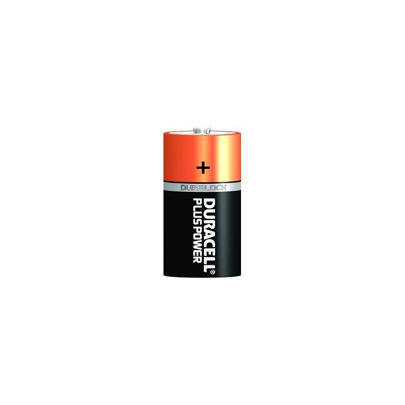 Duracell Plus Power D, 2 Pack Alcalino 1.5V MN1300B2