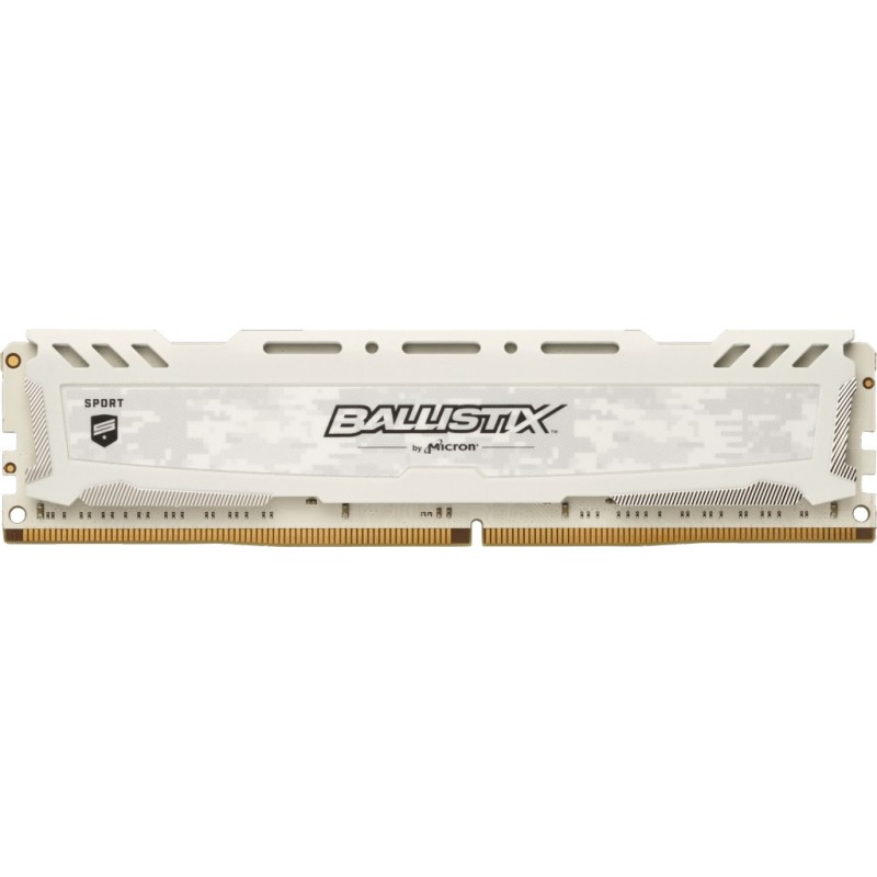 Ballistix Sport LT White 8GB DDR4-3200 UDIMM 16 CL BLS8G4D32AESCK