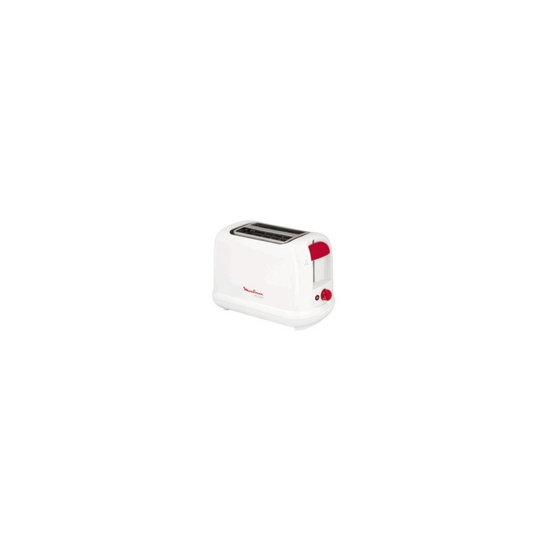 Moulinex Principio 2, 2 rebanada(s), Blanco, 850 W LT160111