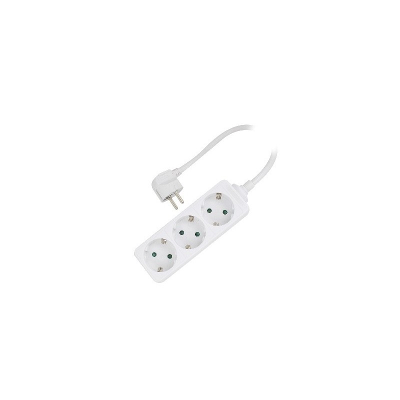 Ewent EW3958, Interior, 1,5 m, 3 salidas AC, Tipo 
