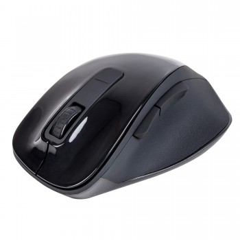 NGS Bow, mano derecha, Óptico, RF inalámbrico, 1600 DPI, Negro BOWBLACK
