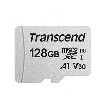 Transcend 300S 128GB MicroSDXC Clase 10 Plata TS128GUSD300S