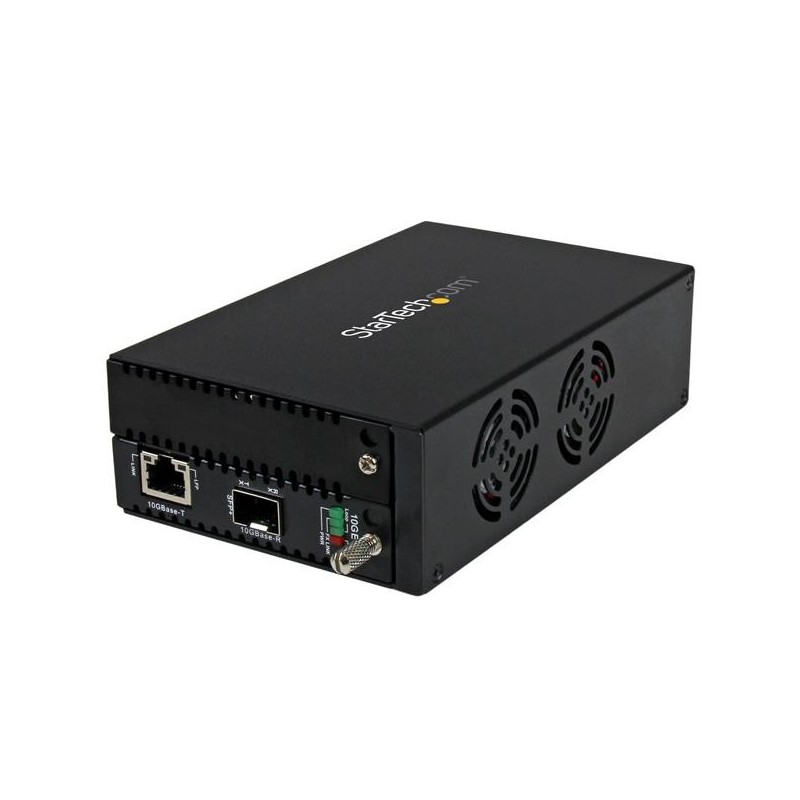 StarTech.com Conversor de Medios Ethernet de Cobre a Fibra de 10 Gigabits ET10GSFP