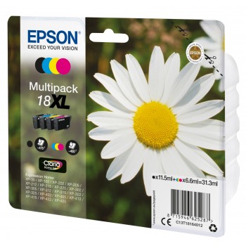 Epson C13T18164012 Negro, Cian, Magenta, Amarillo C13T18164012