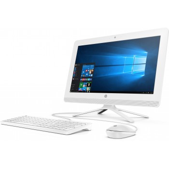 HP 20 -c412ns 49,5 cm (19.5") 1920 x 1080 Pixeles 2,3 GHz AMD A A4-9125 Blanco PC todo en uno 6VR68EA