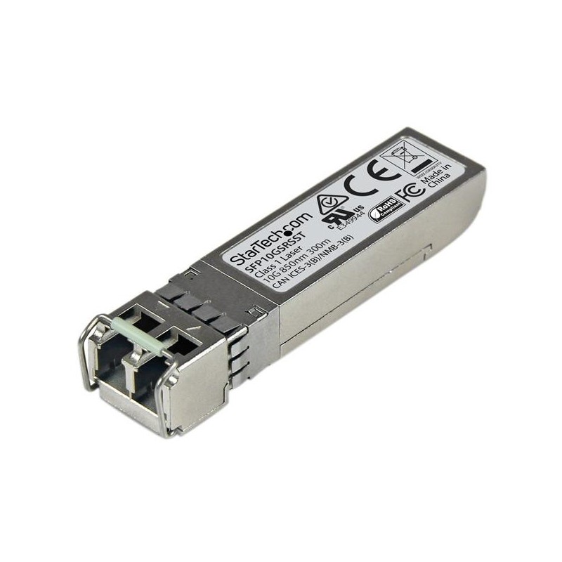 StarTech.com Transceptor de Fibra SFP+ de 10Gb 10GBase-SR Compatible Cisco SFP-10G-SR-S Mini GBIC Mu SFP10GSRSST