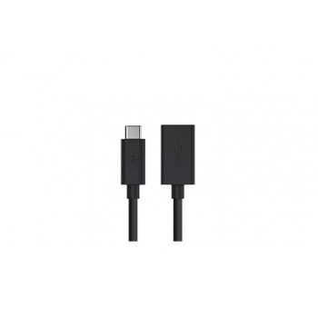 Belkin - Adaptador USB - USB Type A (H) a USB tipo C (M) - USB 3.0 - 12.7 cm - negro F2CU036BTBLK