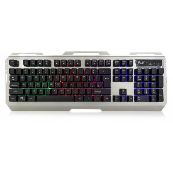 Ewent PL3312 Wired Negro, Plata