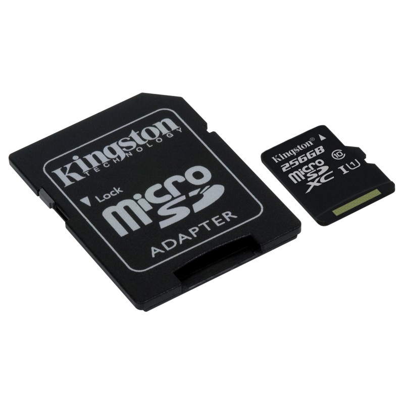 Kingston Technology SDC10G2 256GB MicroSDXC Clase 10 Negro SDC10G2 256GB