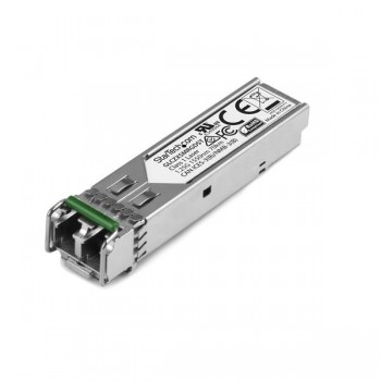 StarTech.com Transceptor de Fibra SFP 1Gb 1000Base-ZX Compatible Cisco GLC-ZX-SM-RGD Mini GBIC Monom GLCZXSMRGDST