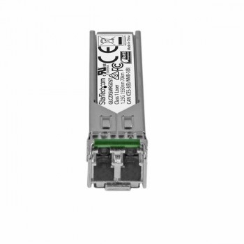 StarTech.com Transceptor de Fibra SFP 1Gb 1000Base-ZX Compatible Cisco GLC-ZX-SM-RGD Mini GBIC Monom GLCZXSMRGDST