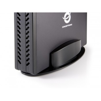 Conceptronic CHD3SU, 3.5", SATA, Serial ATA II, Serial ATA III, Caja de disco duro (HDD), Negro, Alu