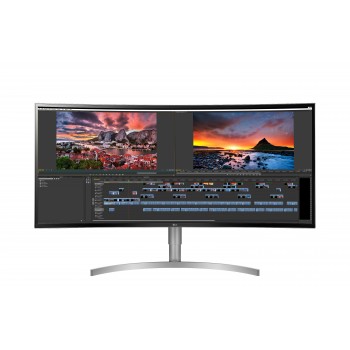 LG 38WK95C-W - 37.5 - Ultra-Wide Quad HD+ - LED - 5 ms - Negro, Plata - 38WK95C-W