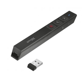 Trust SQUBE, RF, 15 m, AAA, USB, Negro, Windows 10 Education,Windows 10 Education x64,Windows 10 Ent 21946