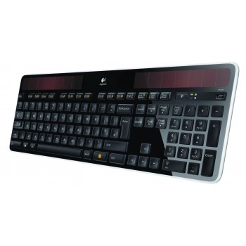 Logitech K750 teclado RF inalámbrico AZERTY Francés Negro 920-002915