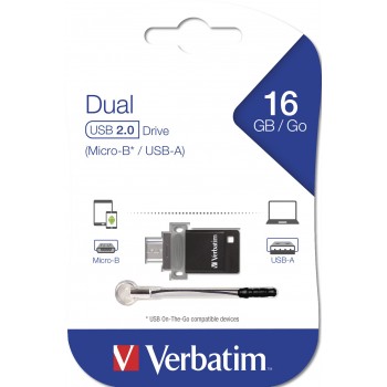 Unidad USB doble – OTG USB 2.0 - 16GB 49842