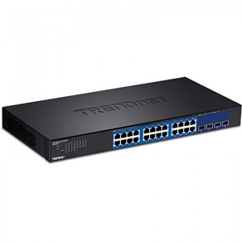 TRENDNET TEG-30284 24 puertos RJ-45 Negro TEG-30284