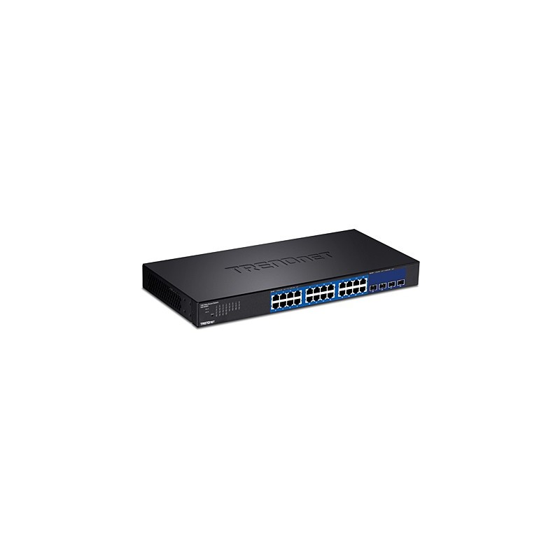 TRENDNET TEG-30284 24 puertos RJ-45 Negro TEG-30284