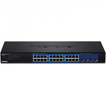 TRENDNET TEG-30284 24 puertos RJ-45 Negro TEG-30284