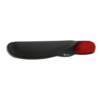 Natec Genesis MW44 descansa muñecas Espuma de memoria, Poliuretano Negro, Rojo NPG-0786