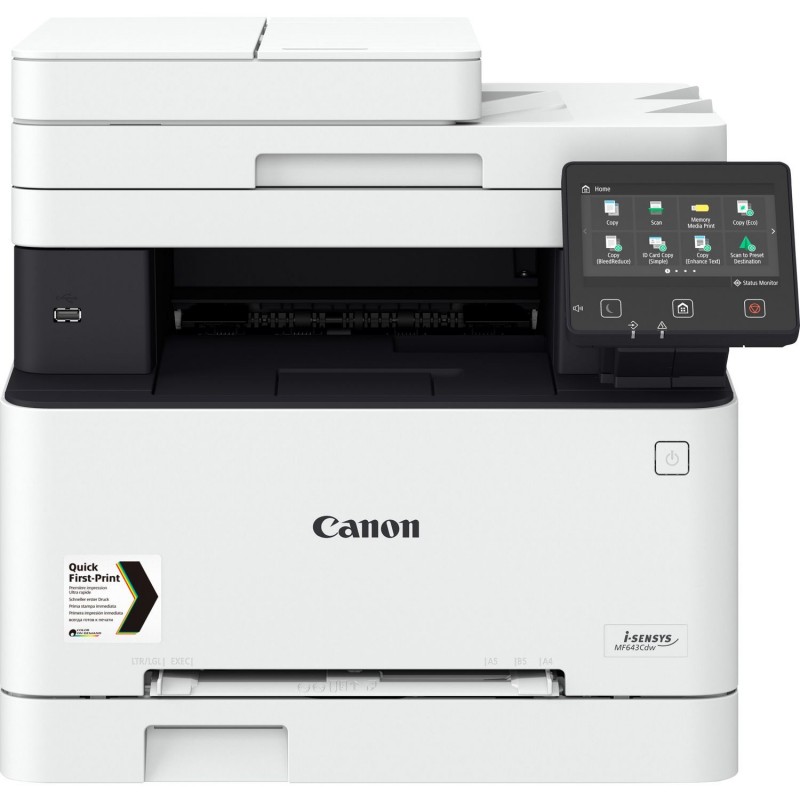 Canon i-SENSYS MF643Cdw Laser 21 ppm 1200 x 1200 DPI A4 Wifi 3102C008