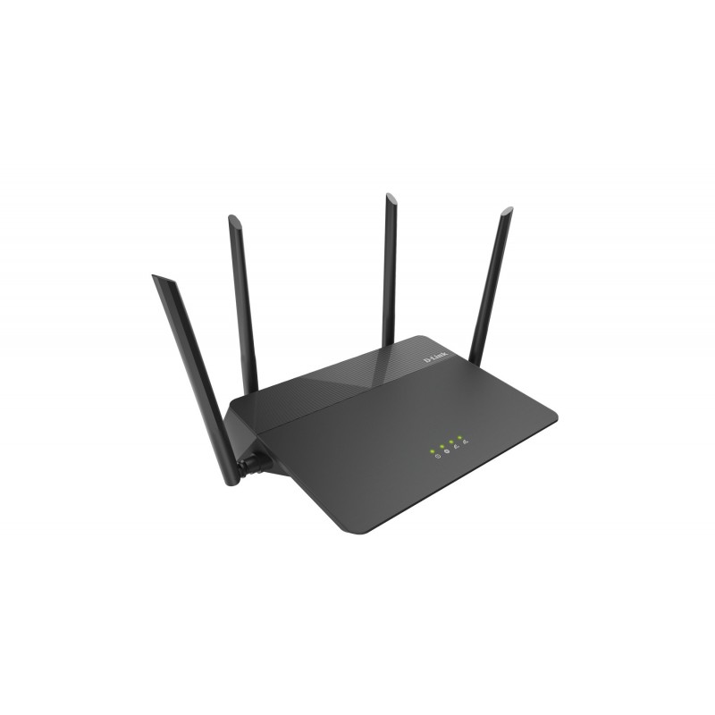 D-Link EXO AC1900 MU-MIMO cableado 4 puertos RJ-45 10,100,1000 Negro DIR-878
