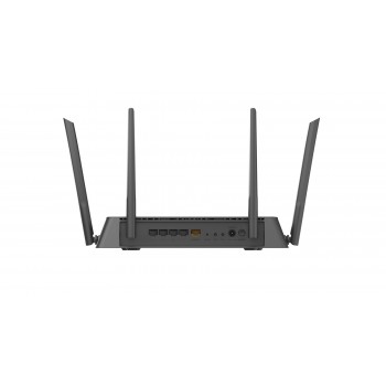 D-Link EXO AC1900 MU-MIMO cableado 4 puertos RJ-45 10,100,1000 Negro DIR-878
