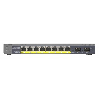 (Reacondicionado) NETGEAR ProSafe GS110TP - Conmutador - Gestionado  GS110TP-200EUS