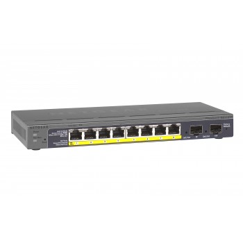 (Reacondicionado) NETGEAR ProSafe GS110TP - Conmutador - Gestionado  GS110TP-200EUS