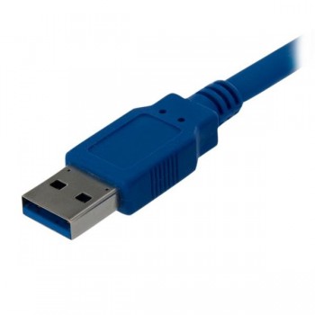StarTech.com Cable USB 3.0 SuperSpeed de 1 metro - A Macho a B Macho, 1 m, USB A, USB B, 3.0 (3.1 Ge USB3SAB1M