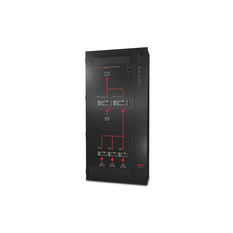 APC SBPAR10K20H-WP unidad de distribución de energía (PDU) Negro