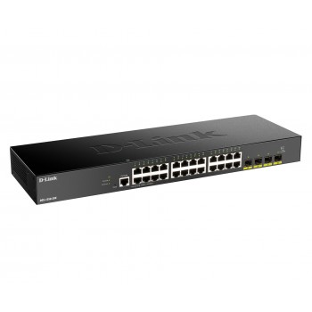 D-Link DGS-1250-28X switch Gestionado L3 Gigabit Ethernet (10 100 1000) Negro