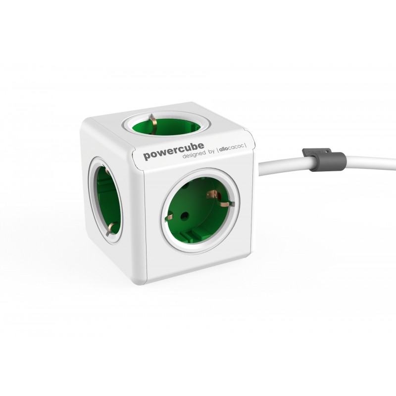 Allocacoc PowerCube extended - Unidad de distribución de potencia - CA 250 V - conectores de salida  1300GN DEEXPC