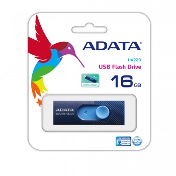 A-DATA UV220 16GB USB 2.0 Azul AUV220-16G-RBLNV