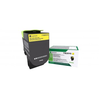 Lexmark 71B20Y0 Amarillo 71B20Y0