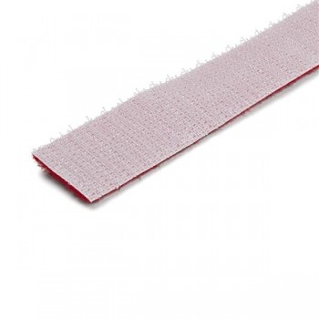 StarTech.com 7,5m - Bobina de Gancho y Bucle - Rojo HKLP25RD