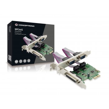 TARJETA PCIE CONCEPTRONIC 1 PARALELO 2 SERIE SPC01G