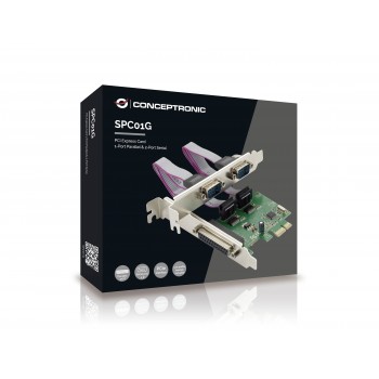 TARJETA PCIE CONCEPTRONIC 1 PARALELO 2 SERIE SPC01G