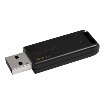 Kingston DataTraveler DT20 - 64 GB USB tipo A 2.0 Negro PACK X3 DT20 64GB-3P
