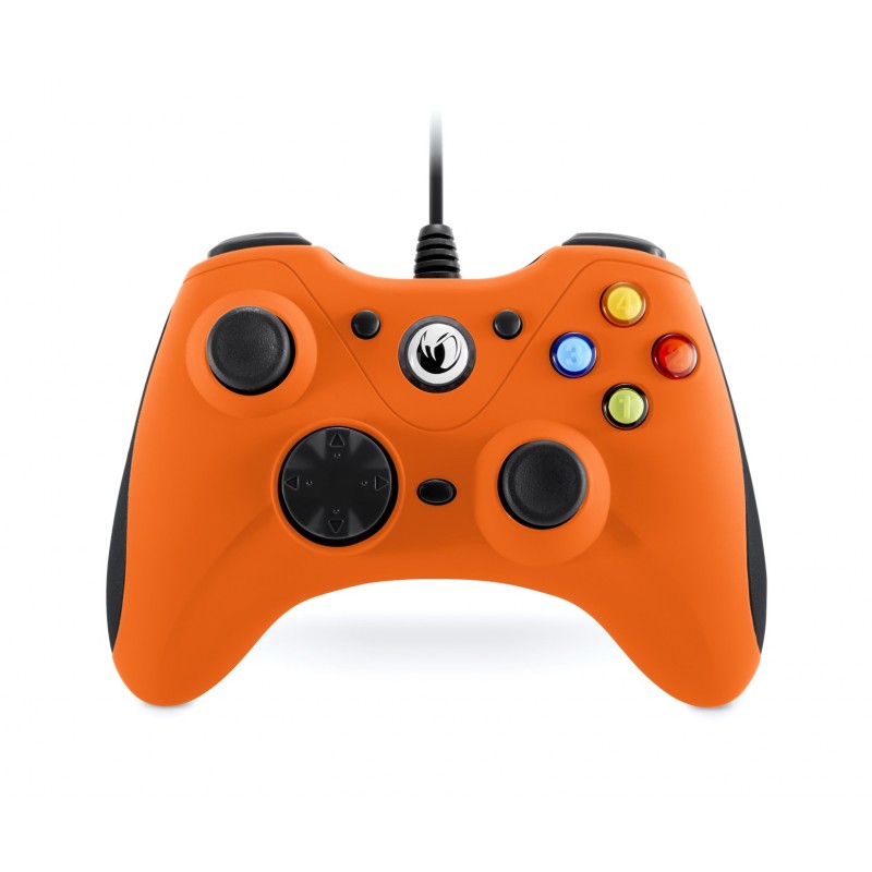 NACON GC-100XF, Gamepad, PC, Analógico, Atrás, D-pad, Mode, Inicio, Alámbrico, USB PCGC-100ORANGE