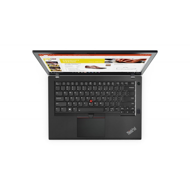 Lenovo ThinkPad T470 Negro - 14" - 8GB - 256GB SSD - Windows 10 Pro 20JNS0XT0G?MC00092981