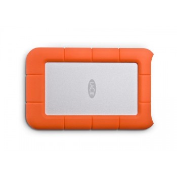 Lacie Rugged Mini, 2TB 2TB USB Type-A 3.0 (3.1 Gen 1) Aluminio, Naranja 9000298